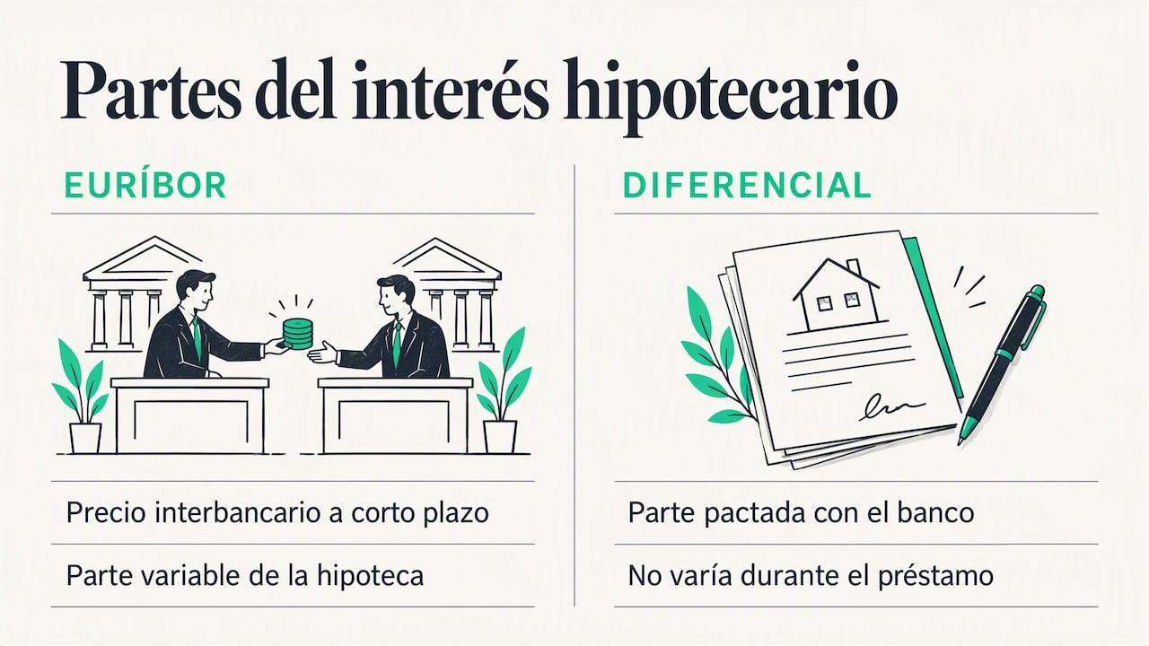 Qué es el euríbor y qué mide — overview diagram