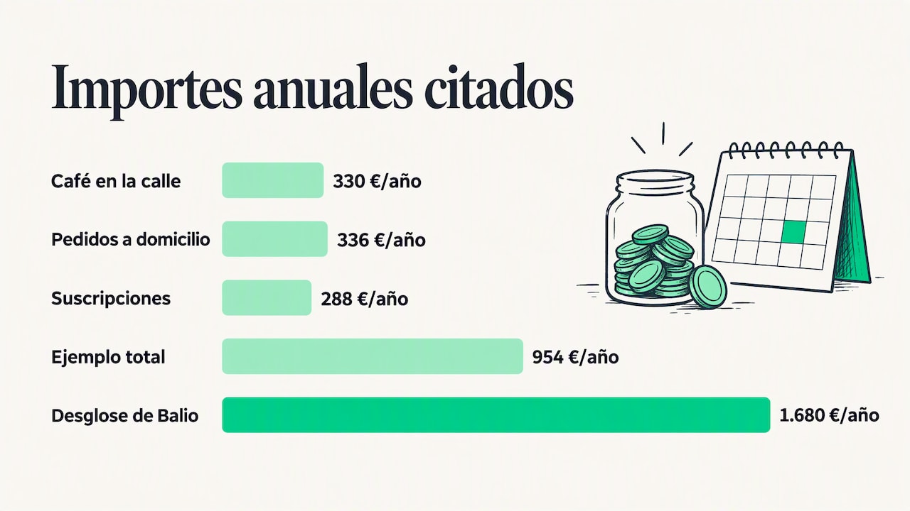 Cuánto te pueden costar al mes y al año — overview diagram